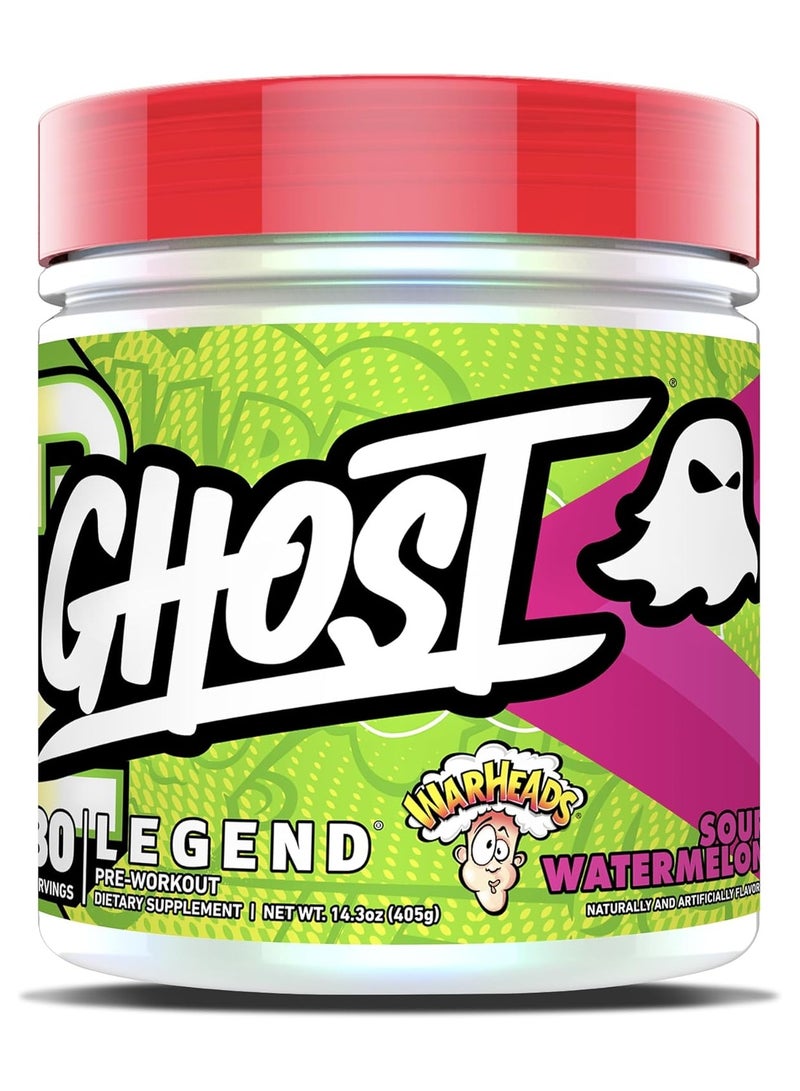 Pre-workout Sour Watermelon Flavor 405g 30 Serving