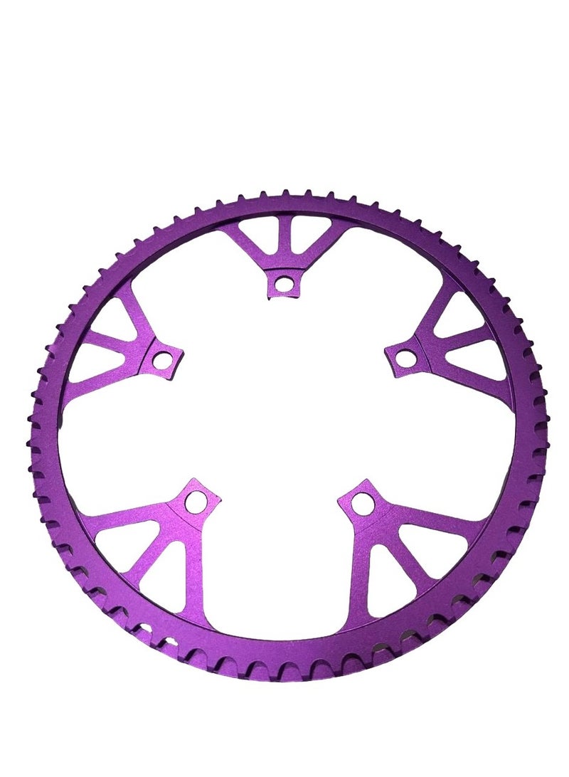 LITEPRO CHAINRING 60T PURPLE 130BCD FOLDING BIKE