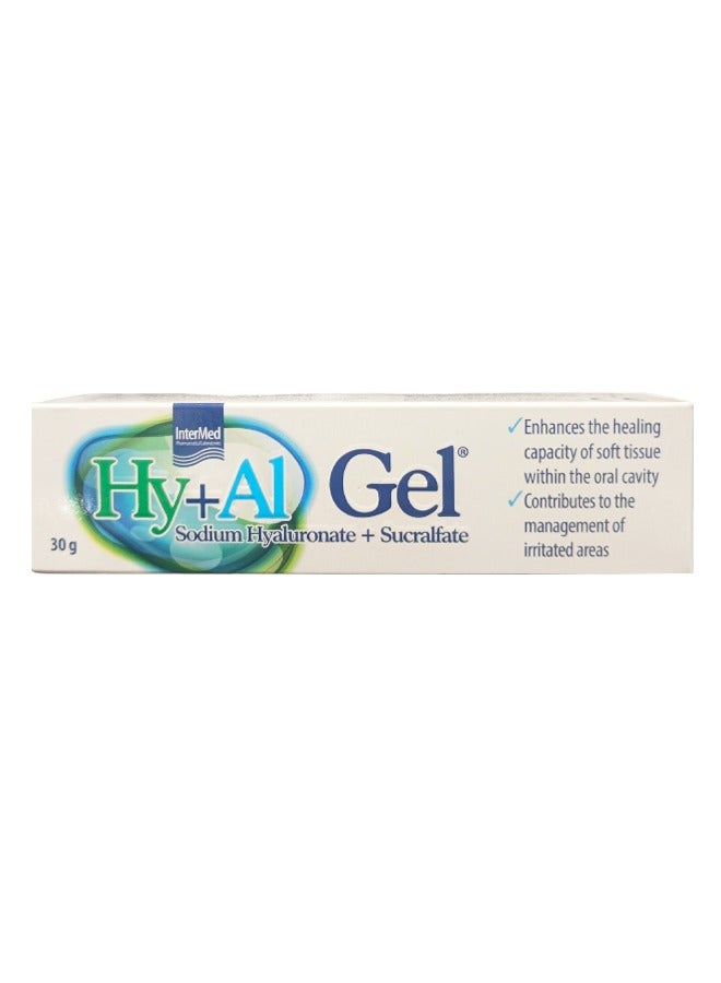 Hy+A1 Gel (Sodium Hyaluronate + Sucralfate) - Advanced Oral Tissue Healing, 30g