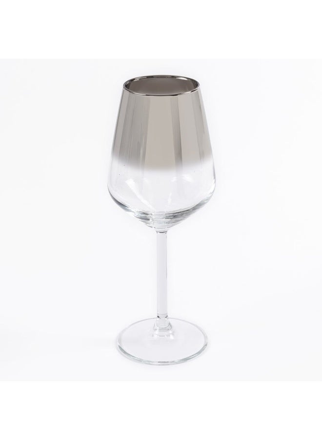 Allegra 6-Piece Wine Glass Set, Silver - 350 Ml