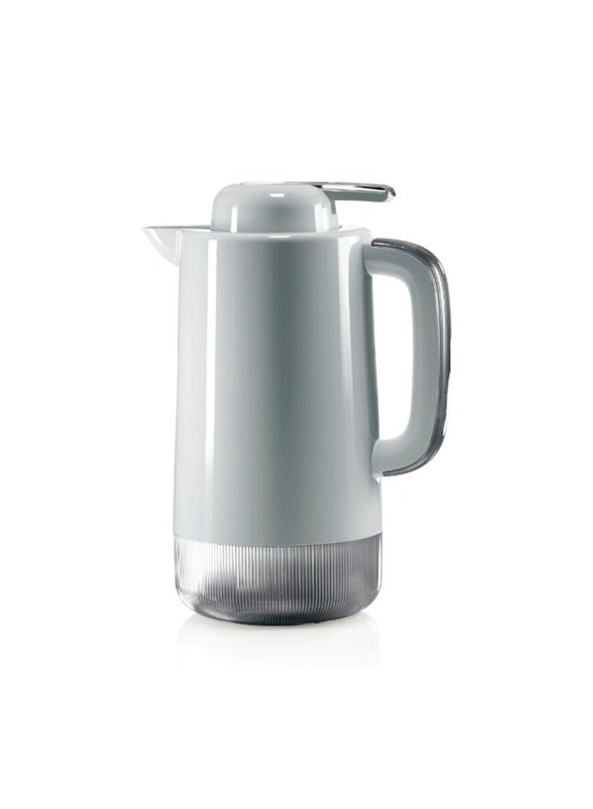 Luce Vacuum 1L Jug, Light Grey