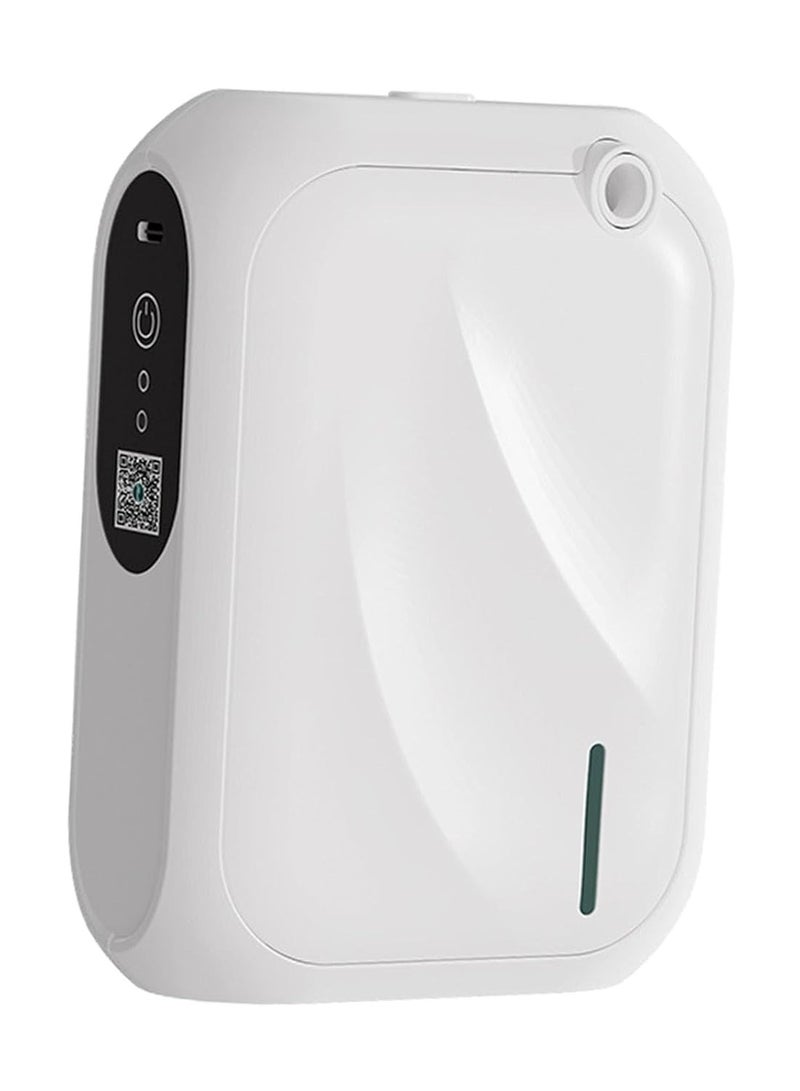 Atomizing Essential Oil Diffuser, Smart Scent Air Machine for Home, Waterless Essential 140ML Oil Diffuser with 4 Speed Adjustment and BT APP Control for Hotel SPA
