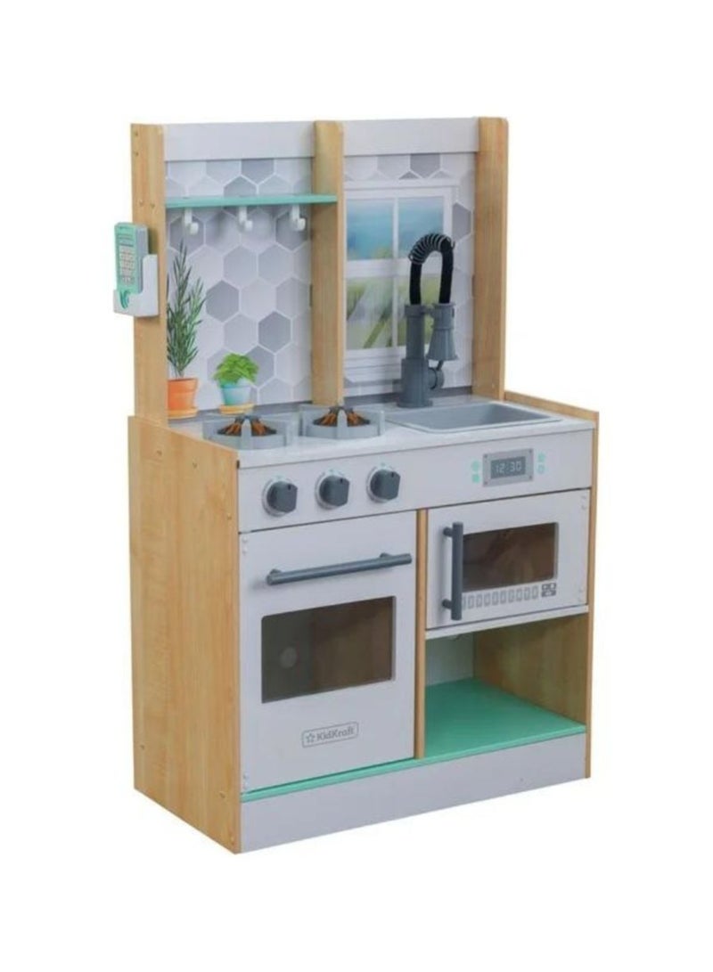 Kidkraft Let's Cook Wooden Play Kitchen
