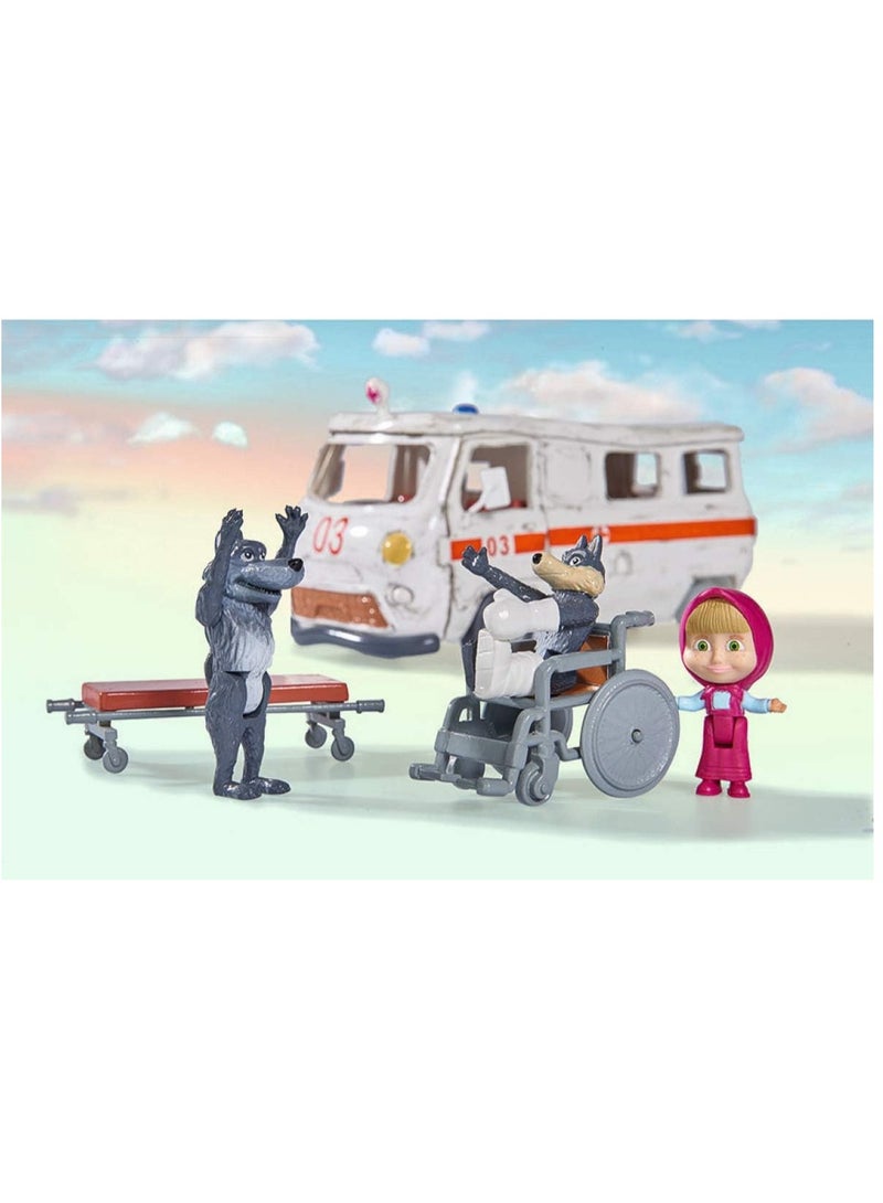 Masha Ambulance Play Set