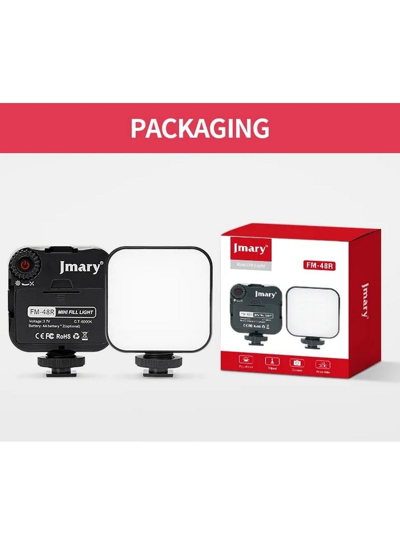 Jmary FM-48R 3.7V Mini Portable Video Light