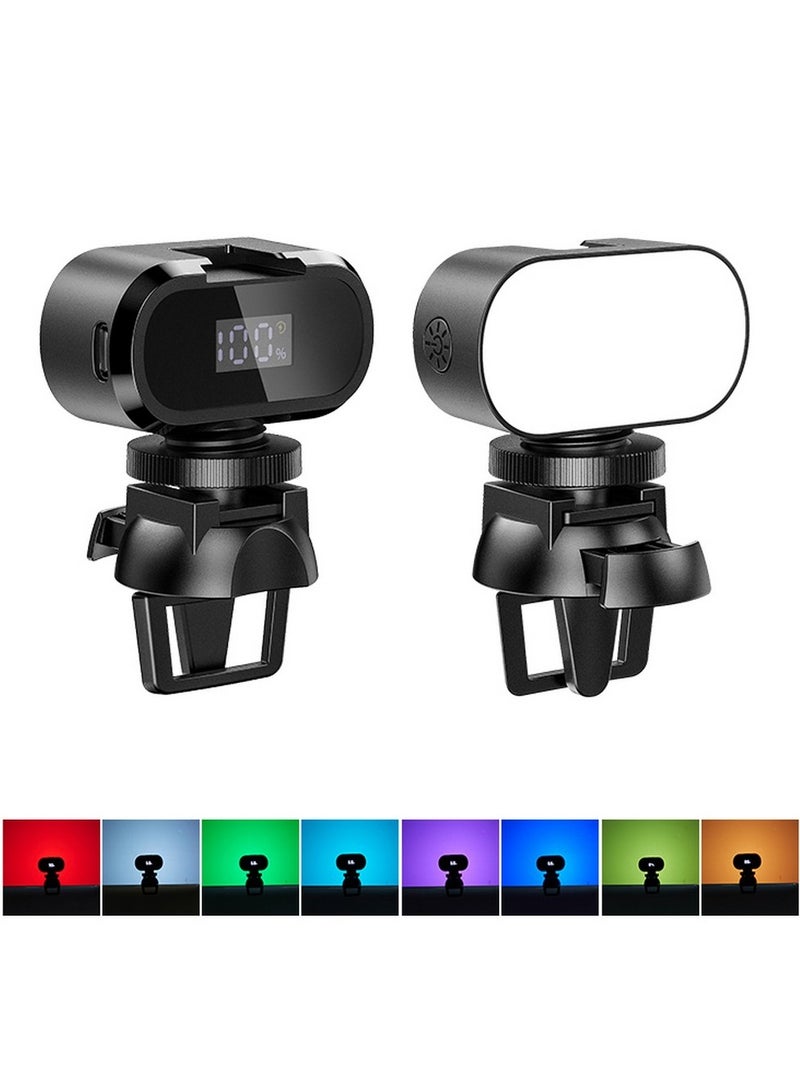 Jmary FM-16 Mini Portable Rechargeable RGB Video Fill Light with 750 mAh Built-In Lithium Battery