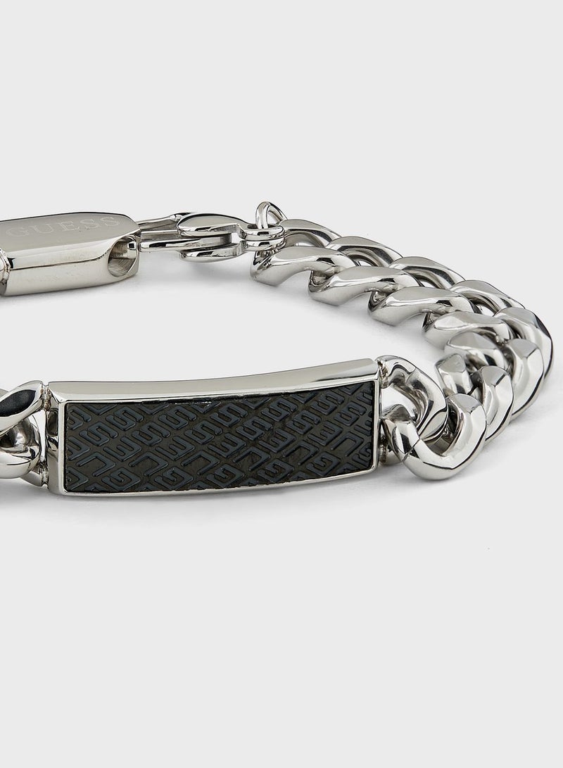 Casual 19Mm Coin Pattern Bracelet