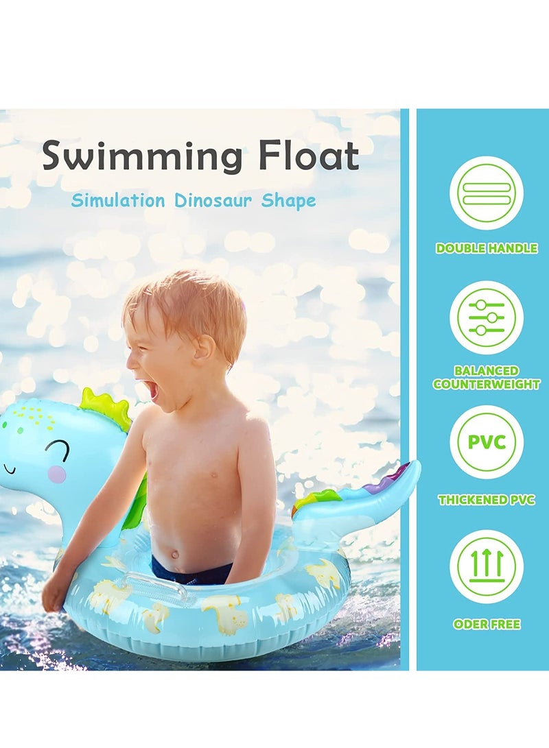 Baby Pool Float Infant Pool Floats with Safty Seat for Kids Toddlers Age 0-5 Under 110lbs for Inflatable Pool Beach Outdoor