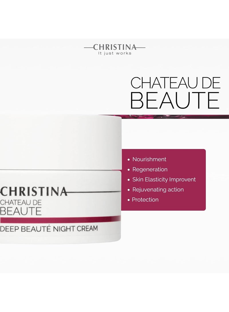 CHATEAU DE BEAUTE | DEEP BEAUTE NIGHT CREAM 50 ML