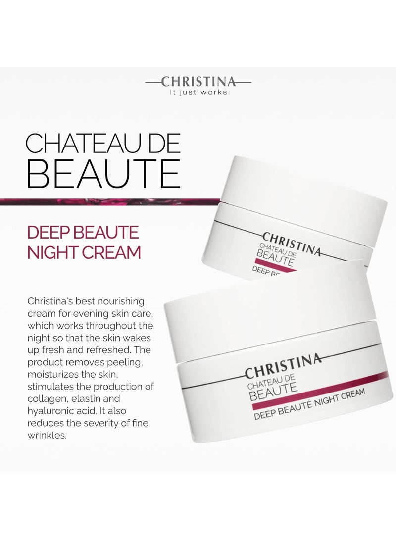 CHATEAU DE BEAUTE | DEEP BEAUTE NIGHT CREAM 50 ML