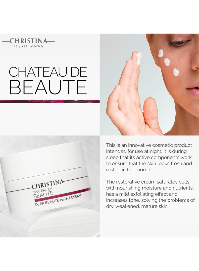 CHATEAU DE BEAUTE | DEEP BEAUTE NIGHT CREAM 50 ML