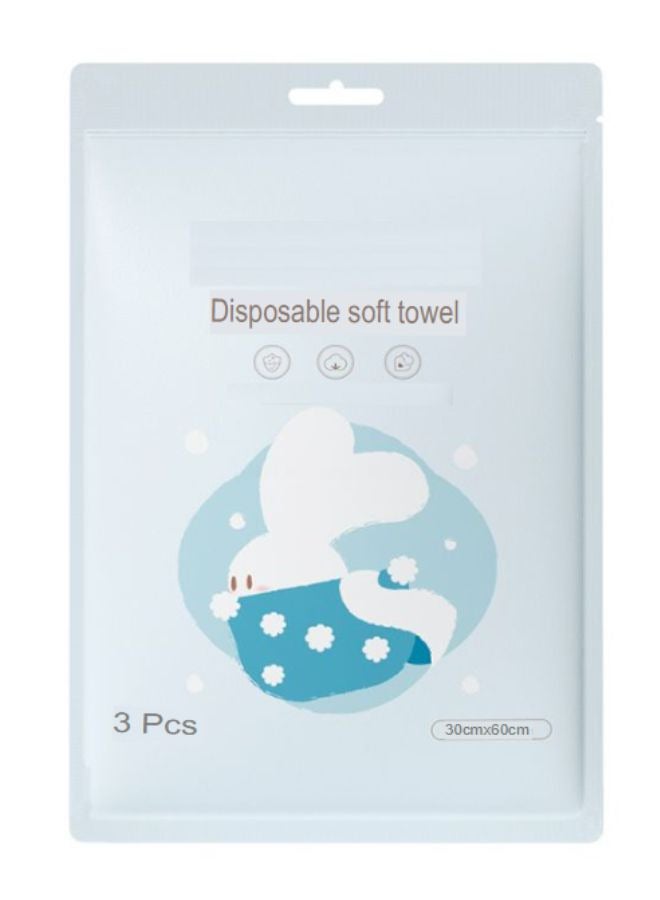 Super Absorbent & Soft Material Antibacterial Treatment Cotton Face Towel Size 30cmx60cm