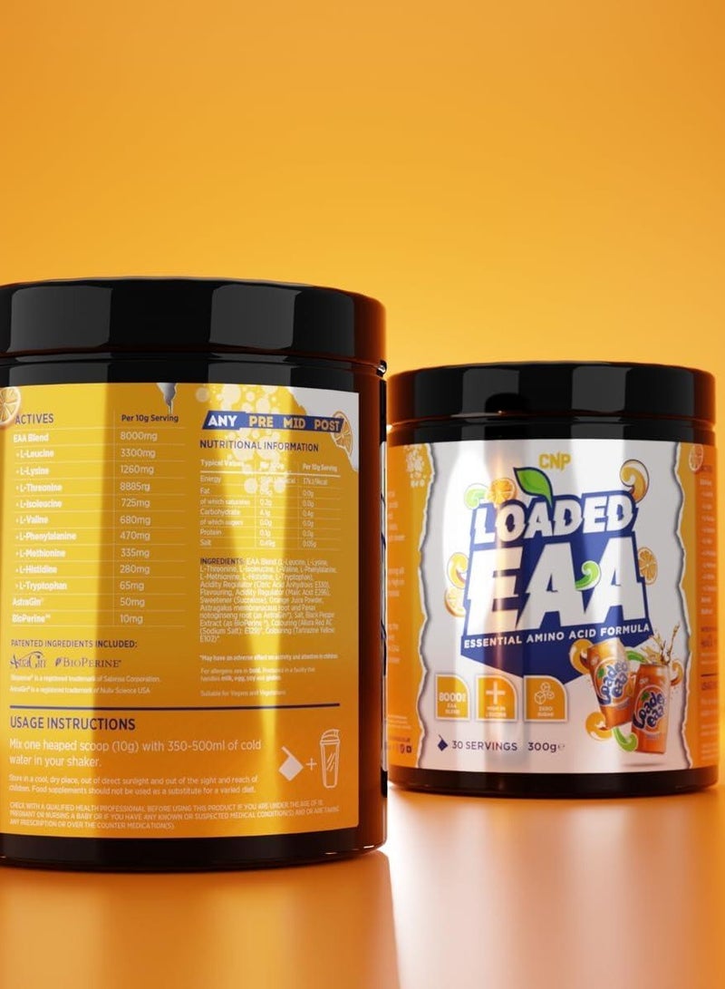 CNP Loaded EAA 300g Orange Flavor 30 Serving