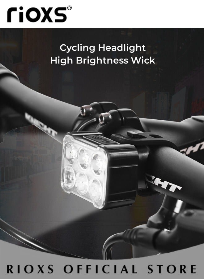 Bicycle Tail Light Set,Ultra Rechargeable Bright Bike Light,USB Charging Bicycle Tail Light,Smart Sensor Riding Light For Night Road Cycling,Waterproof Headlight Taillight,Easy To Install