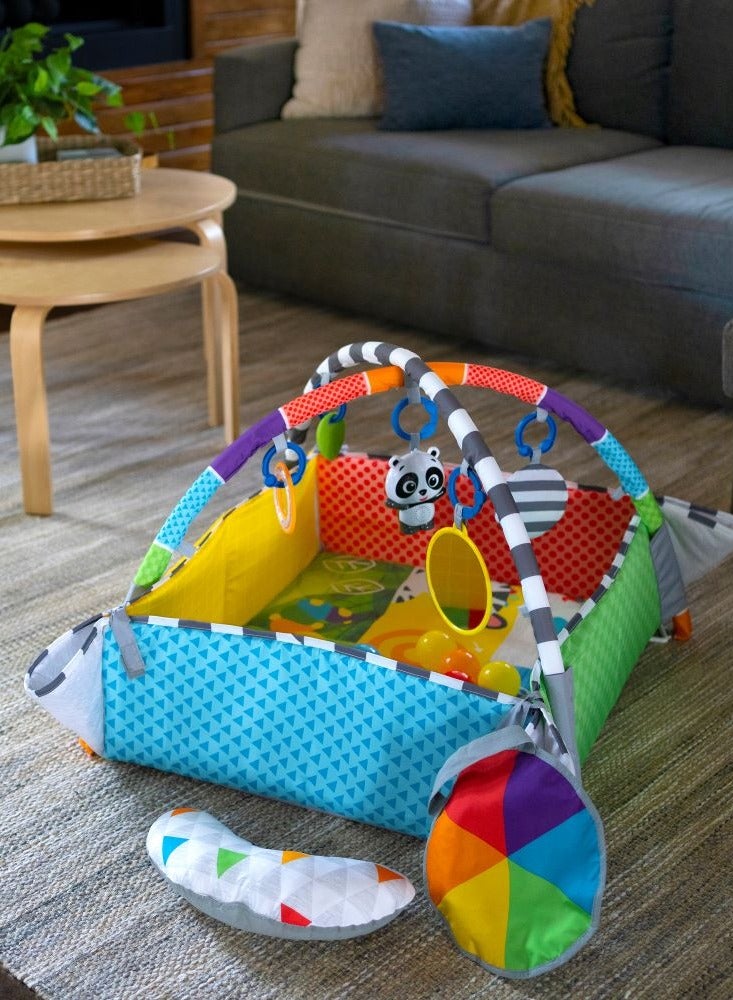 Patchs 5-in-1 Color Playspace Activity Gym & Ball Pit