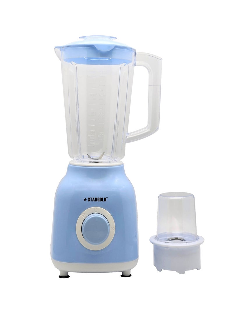 Electric Juicer Blender And Mixer 1.5 Liter  2 in 1 500W 2Speed Powerful Copper Motor