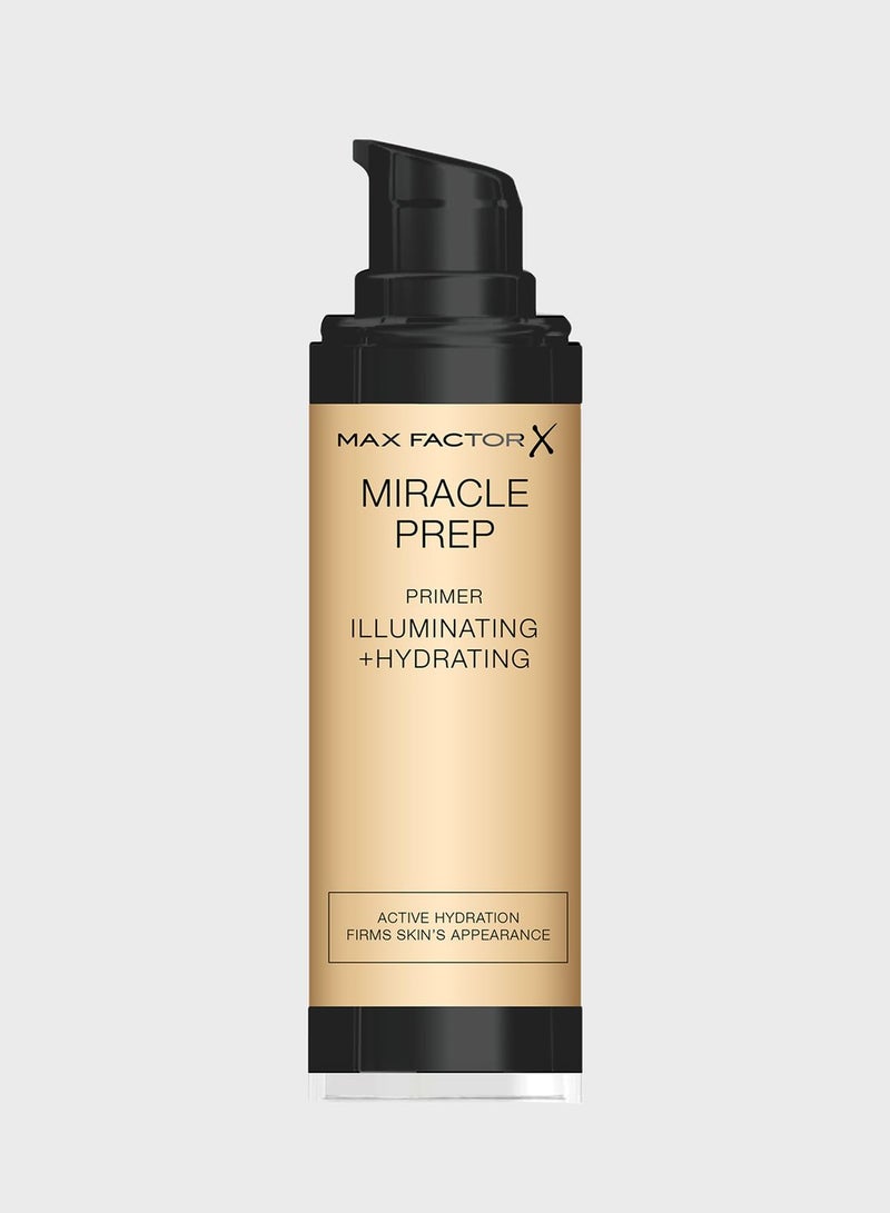 Max Factor Miracle Prep Illuminating & Hydrating Primer – Transculent, 30ml