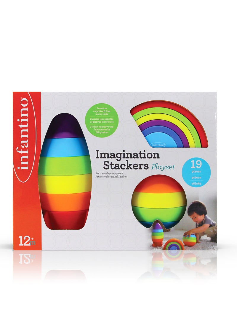 Imagination Stackers Playset (Suitable From 12 Months)