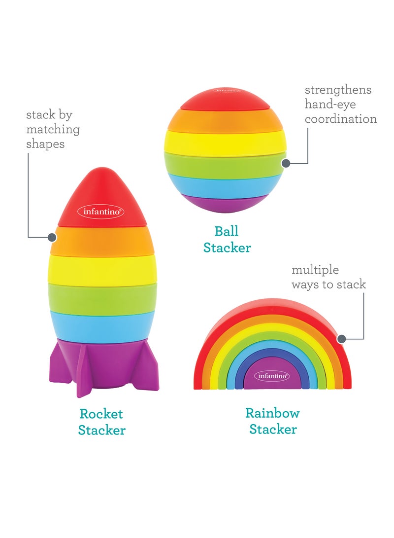 Imagination Stackers Playset (Suitable From 12 Months)