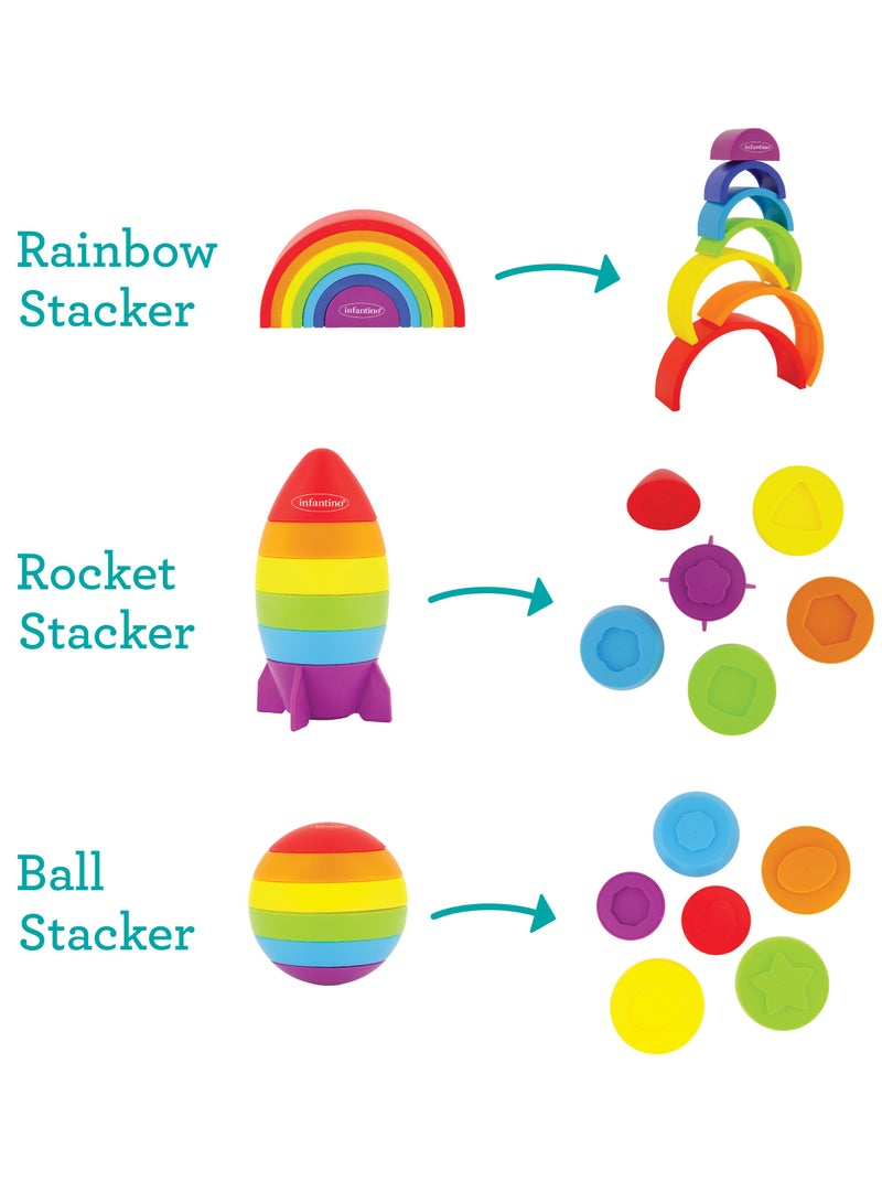Imagination Stackers Playset (Suitable From 12 Months)
