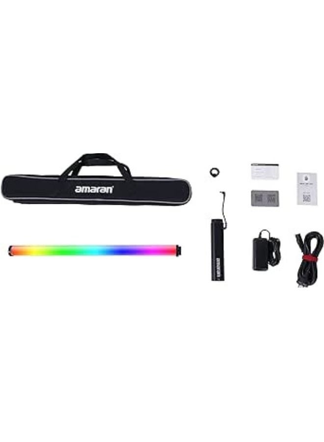 Aputure Amaran T2c RGBWW 2-Foot LED Tube Light – Full-Color Portable Lighting for Video, Photography & Content Creation