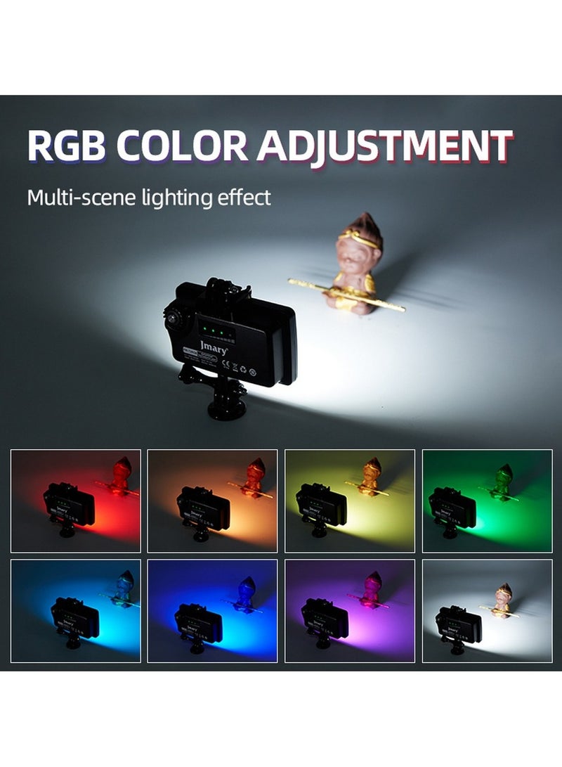 Jmary FM-72 IPX8 Waterproof RGB Video Fill Light with 3000 mAh Built-In Lithium Battery