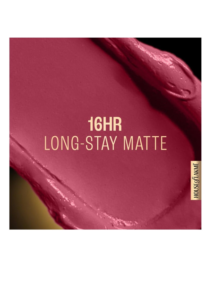 Lakmé Forever Matte Liquid Lip Colour Pink Glam 5.6 ml