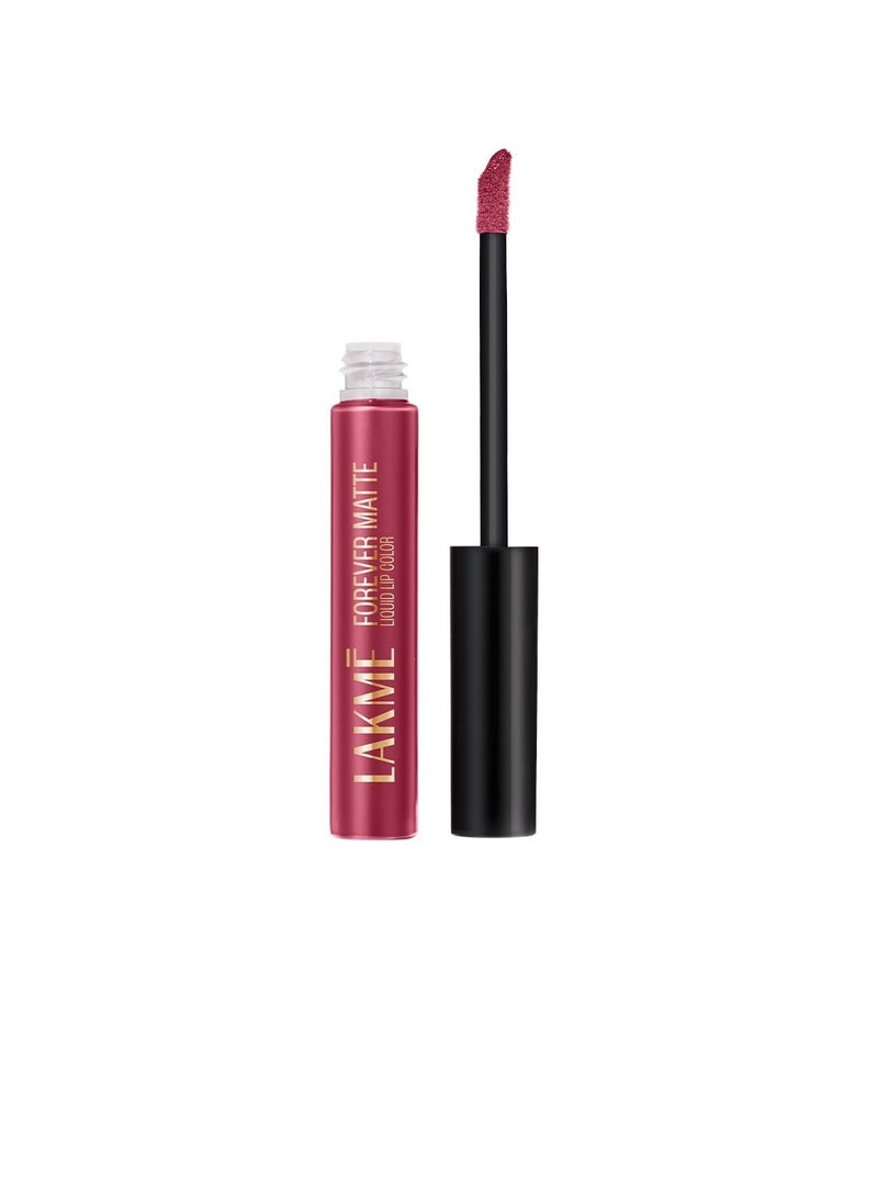 Lakmé Forever Matte Liquid Lip Colour Pink Glam 5.6 ml