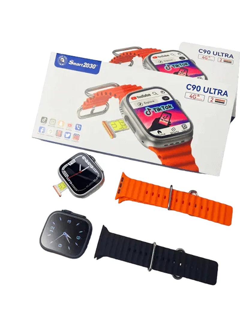 Smartbarry c90 ultra Full Android 4g Sim Watch