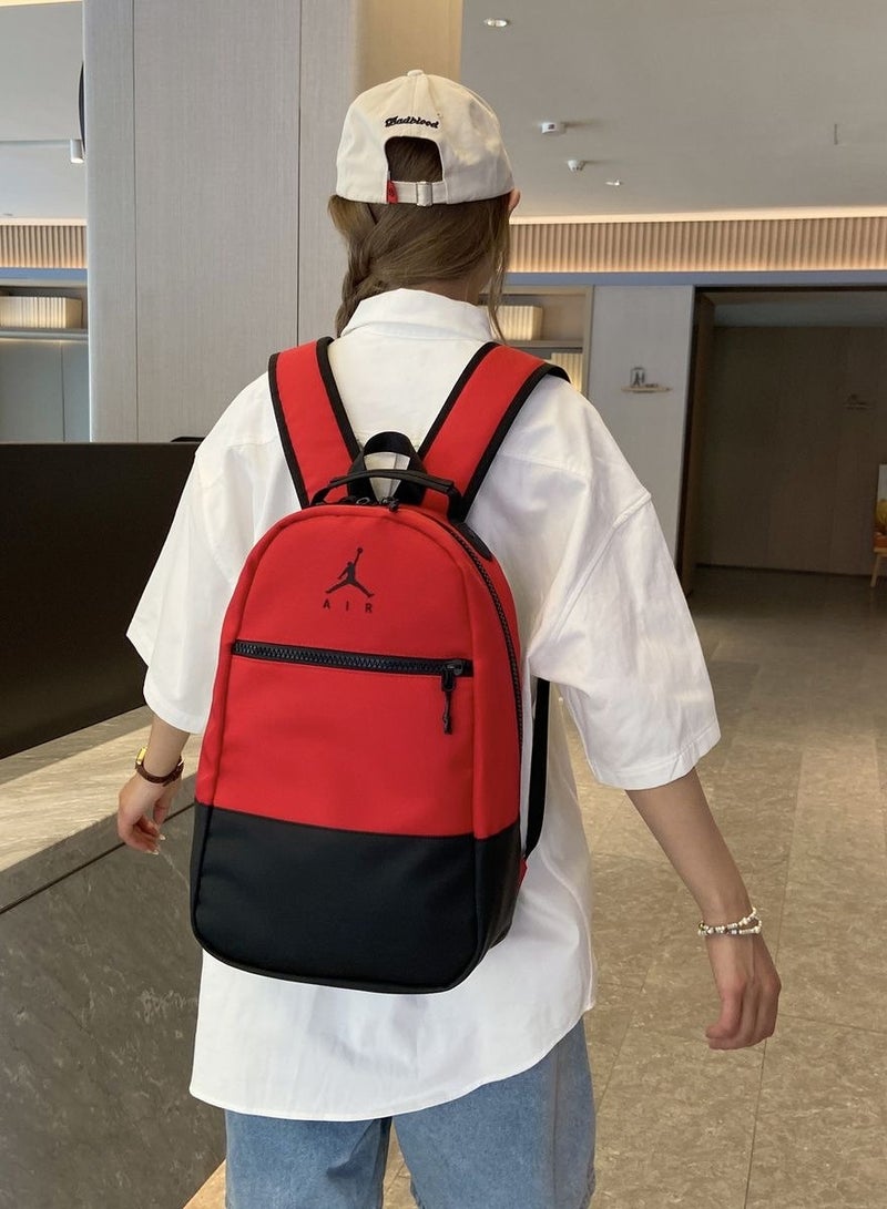 【School season】 Printed Large Capacity Zipper Backpack School Bag Student Backpack Classic Backpack Laptop Backpack Colorful Backpack