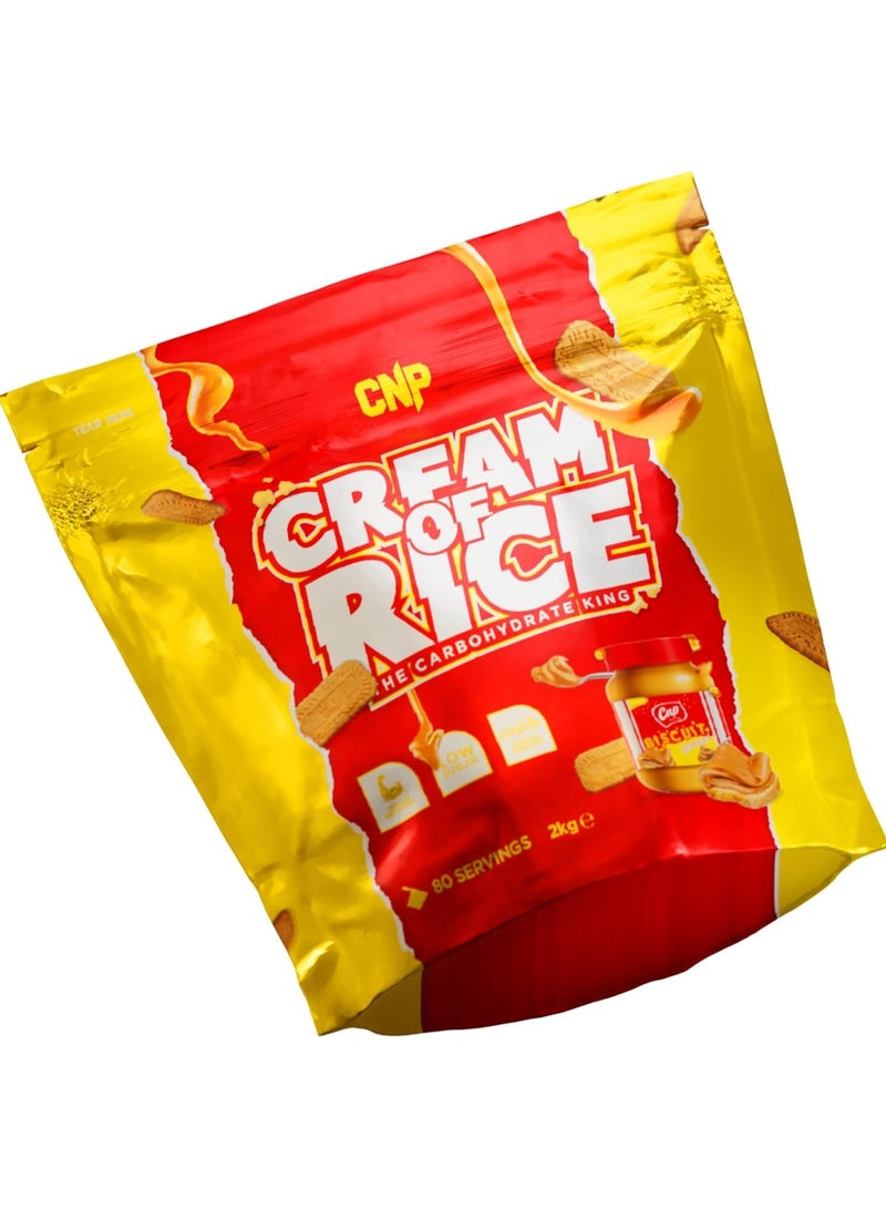 CNP Cream of Rice 2kg Biscuit Spread Flavor 80 Serving