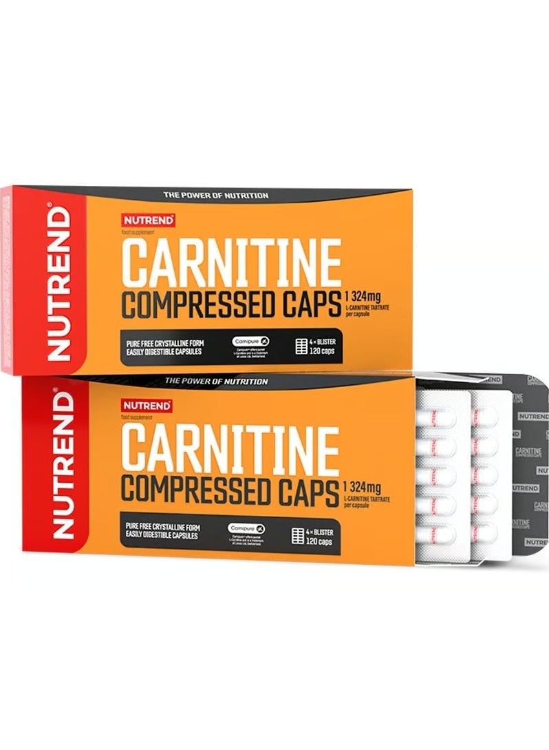 Nutrend Carnitine Compressed Caps 1324mg 120 Capsule