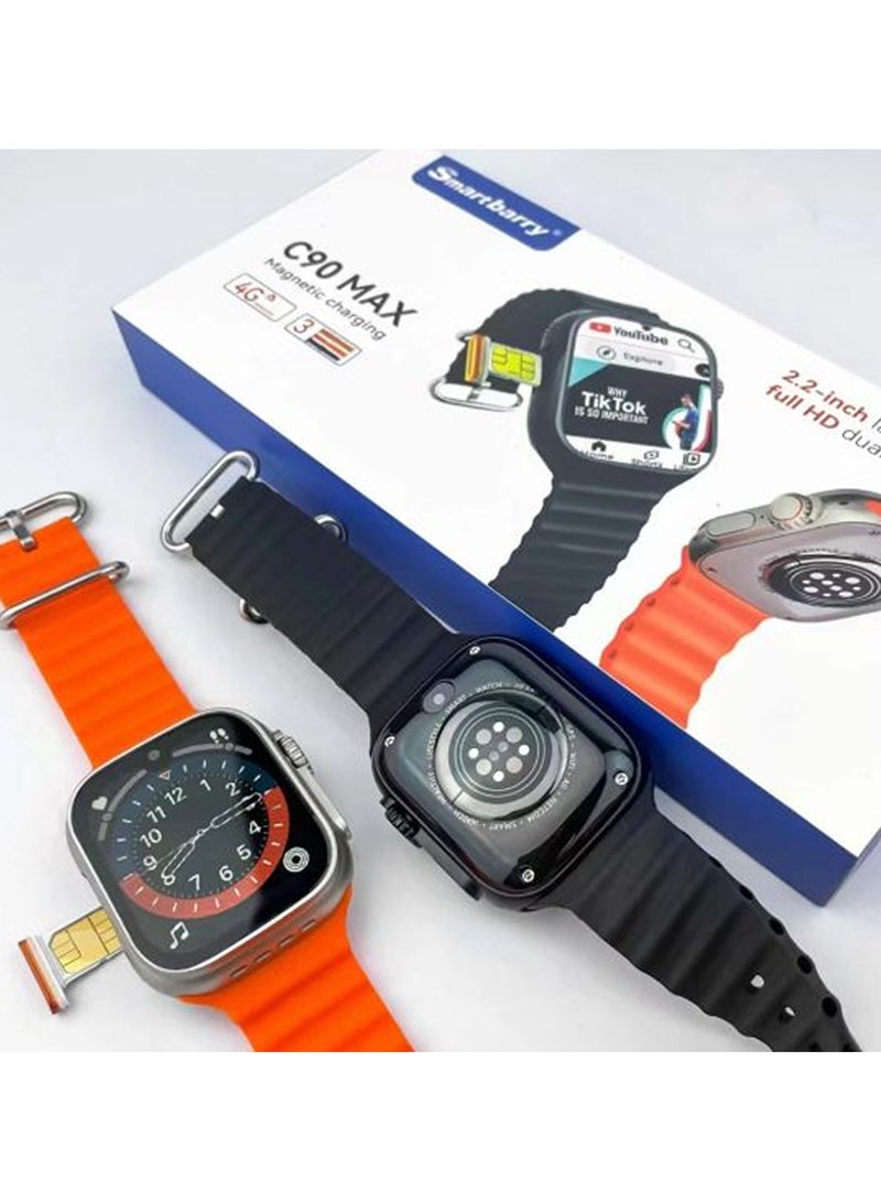 Smartberry C90 Max Android Smartwatch with Dual Camera