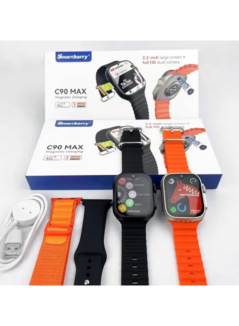 Smartberry C90 Max Android Smartwatch with Dual Camera