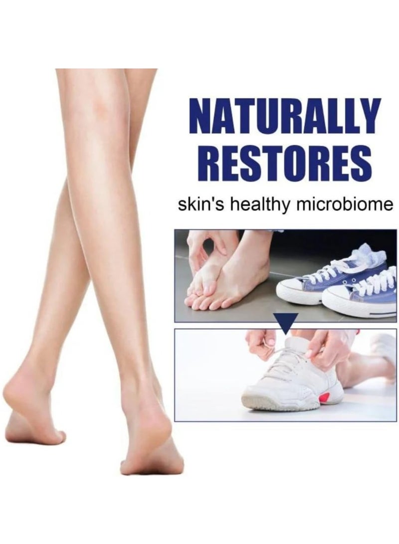 100ml Foot Odor Probiotic Spray Prevents Odor Recurrence Relieves Itching Burning Nourish Skin and Cool Refresh Foot and Shoe Deodorant Spray with Castor Seed Oil and Mint Foot Odor Spray