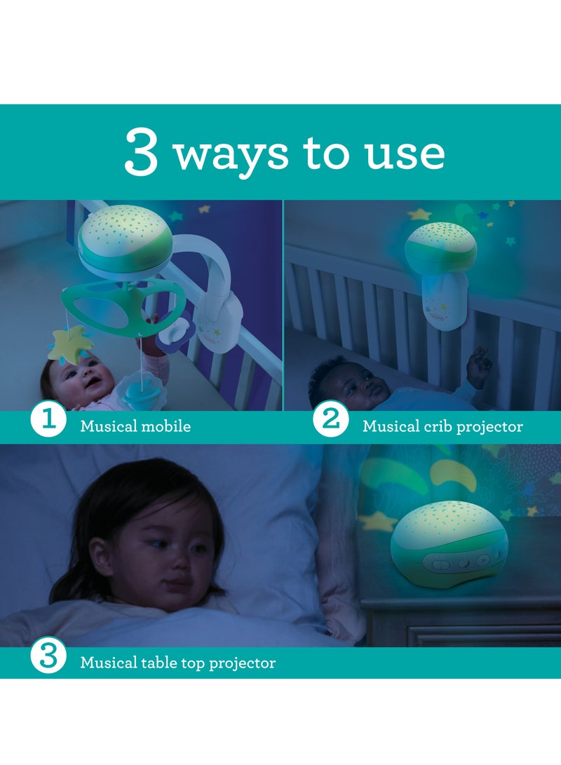 3-in-1 Projector Musical Mobile Toy With Soothing Music (Suitable From Birth)