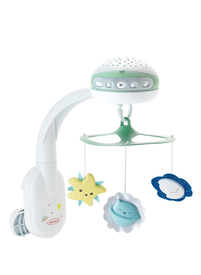 3-in-1 Projector Musical Mobile Toy With Soothing Music (Suitable From Birth)