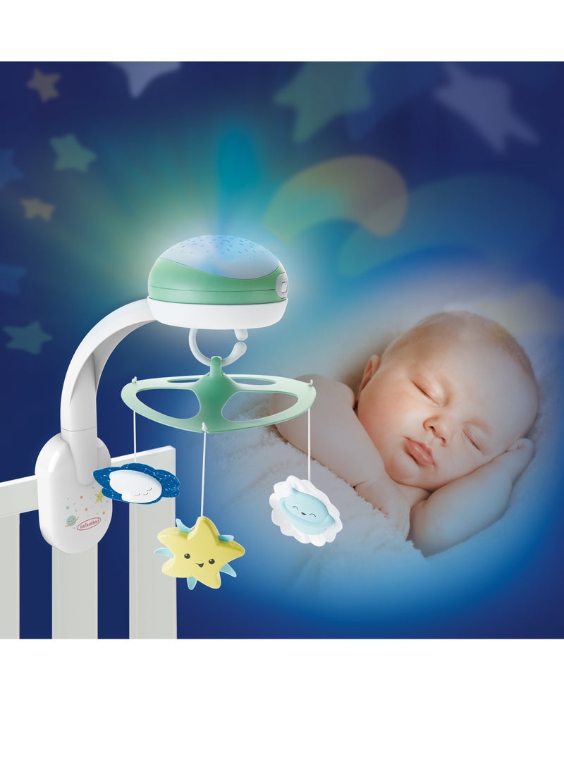 3-in-1 Projector Musical Mobile Toy With Soothing Music (Suitable From Birth)
