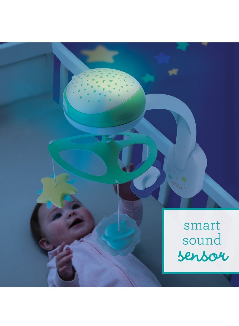 3-in-1 Projector Musical Mobile Toy With Soothing Music (Suitable From Birth)