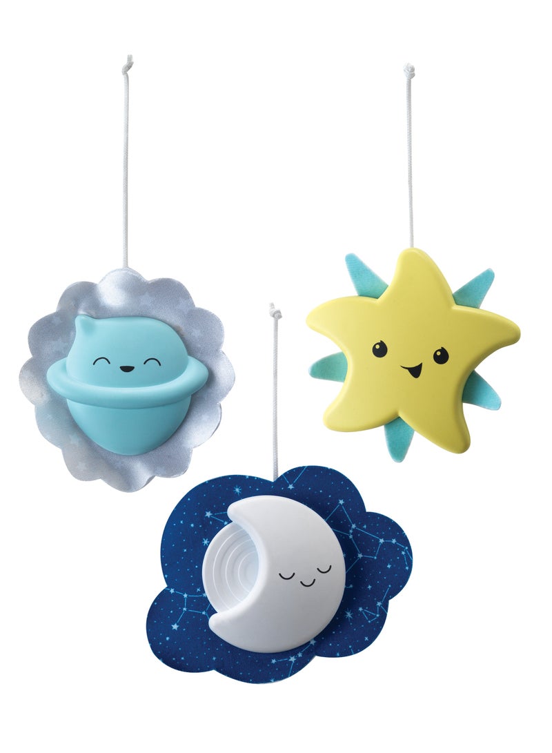 3-in-1 Projector Musical Mobile Toy With Soothing Music (Suitable From Birth)