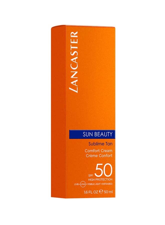 Sun Beauty Comfort Touch Cream Gentle Tan SPF 50 50ml