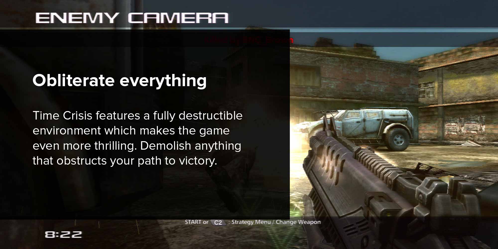 Time Crisis Razing Storm (Intl Version) - Action & Shooter - PlayStation 3 (PS3)