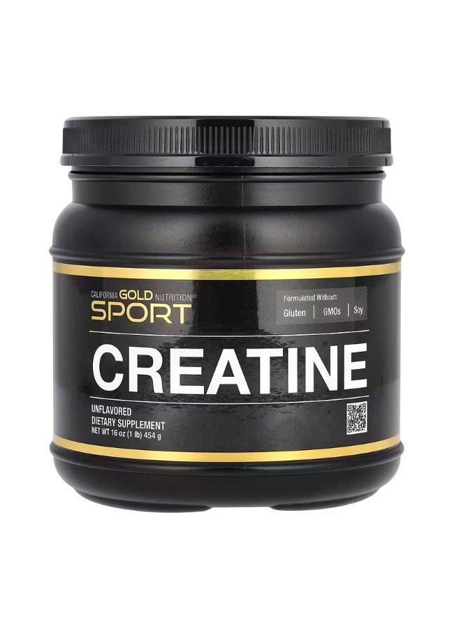 Sport Creatine - Unflavored, 454g Dietary Supplement