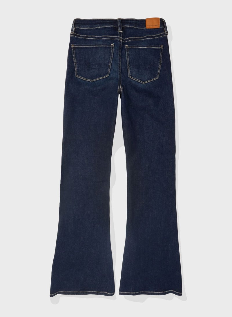 High Waist Flare Jeans