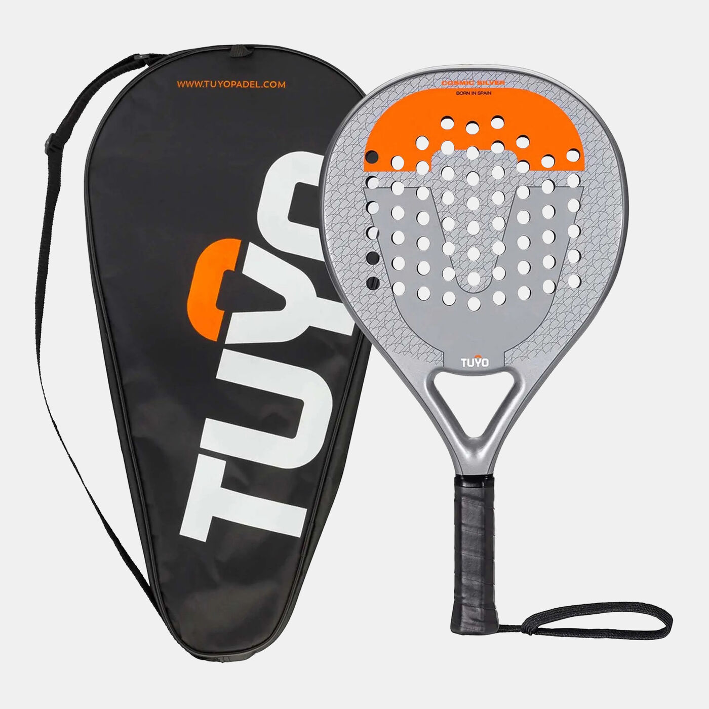 Cosmic Silver Padel Racket
