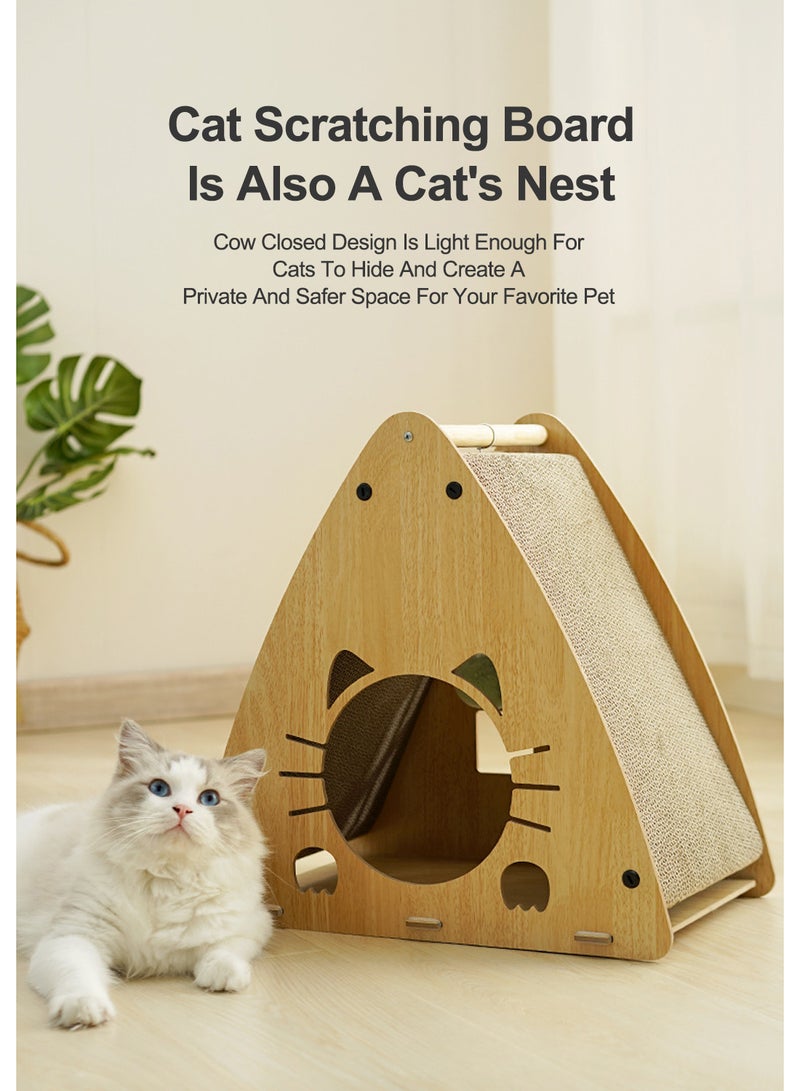 Cat Scratching Board Cat Litter Cardboard Box Cat Scratching Claw Grinder Cat Claw Board Durable Kitten Scratching Pads Cardboard Cats House for Cats Scratch Box Board for Cat