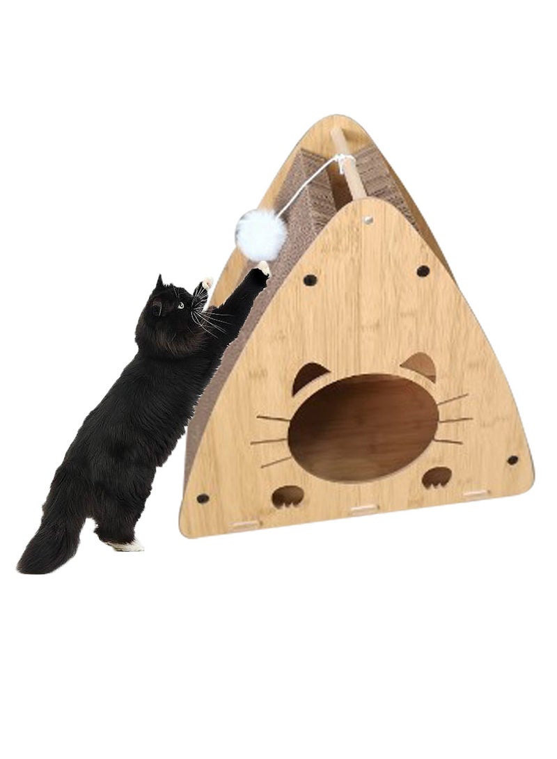 Cat Scratching Board Cat Litter Cardboard Box Cat Scratching Claw Grinder Cat Claw Board Durable Kitten Scratching Pads Cardboard Cats House for Cats Scratch Box Board for Cat