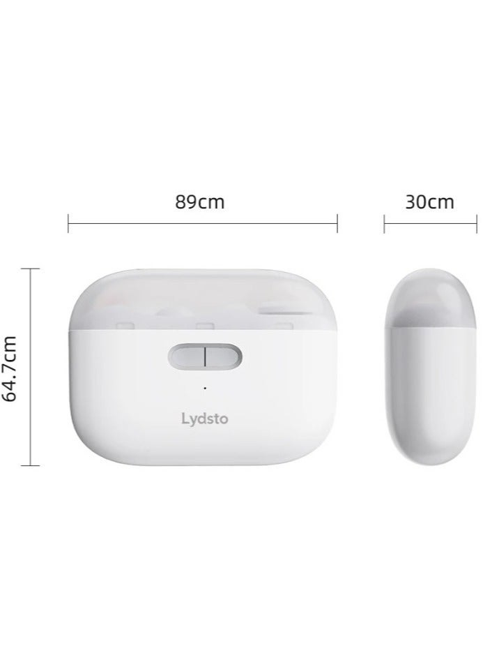 Lydsto-Electric Nail Cutter with LED Light, Automatic Nail Grinder, Trimmer for Baby, Manicure Tools, Nail Care, 2 in 1