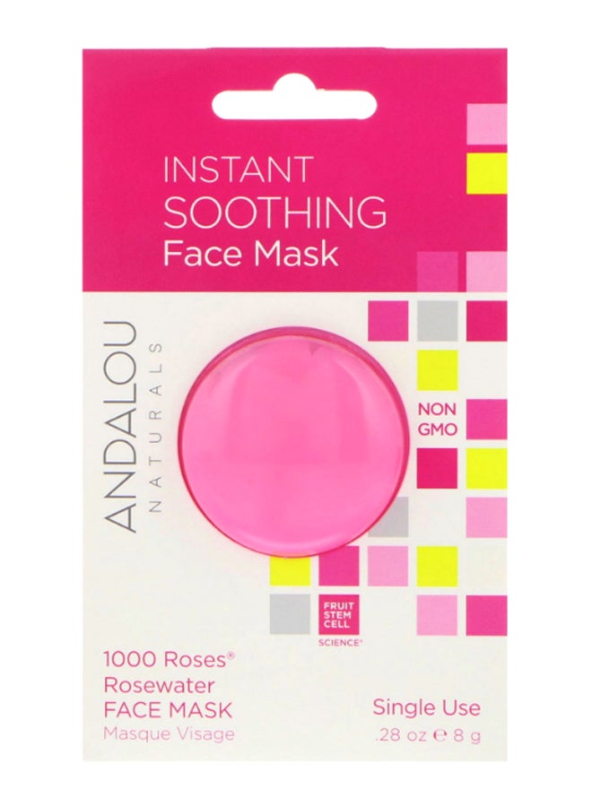 Instant Soothing Thousand Roses Rosewater Face Mask Pink 8grams