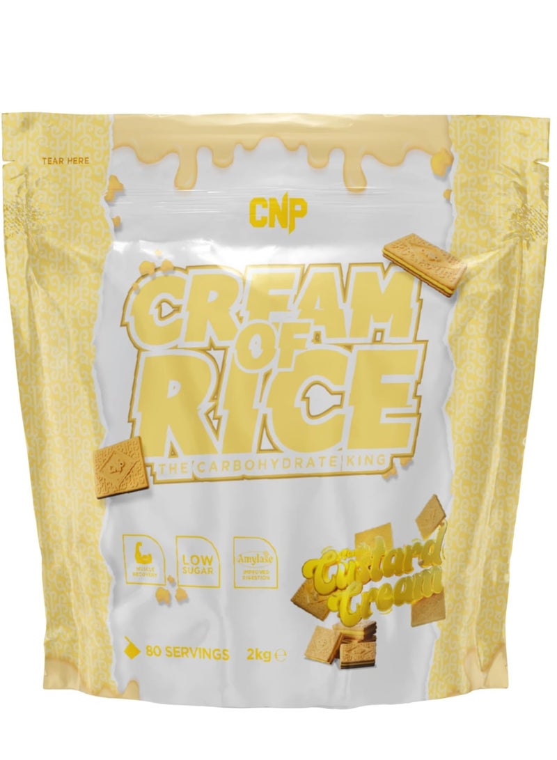 CNP Cream of Rice 2kg Vanilla Custard Cream Flavor 80 Serving